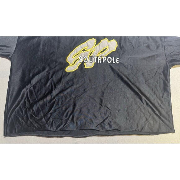 Vintage Y2K Southpole Jersey Shirt Embroidered Yellow Men’s 2XL *PLEASE READ* - Picture 4 of 6